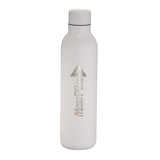 Thor Copper Vacuum Insulated Bottle 17oz — White (WH) — decorated front view — 11