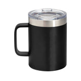 Arctic Zone® Titan Thermal HP® Copper Mug 14oz — Black (BK) — blank front view — 20