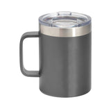 Arctic Zone® Titan Thermal HP® Copper Mug 14oz — Gray (GY) — blank front view — 15