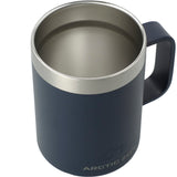Arctic Zone® Titan Thermal HP® Copper Mug 14oz — Navy (NY) — blank right angle — 12