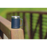 Arctic Zone® Titan Thermal HP® Copper Mug 14oz — Navy (NY) — decorated product view — 4