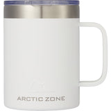 Arctic Zone® Titan Thermal HP® Copper Mug 14oz — White (WH) — blank back view — 28