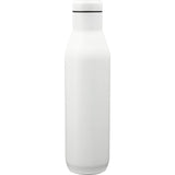 CamelBak Wine Bottle 25oz — White (WH) — blank back view — 12