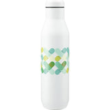CamelBak Wine Bottle 25oz — White (WH) — decorated back view — 4