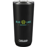 CamelBak Tumbler 20oz — Black (BK) — decorated front view — 8