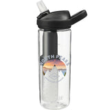 CamelBak Eddy+ 20oz w/ Tritan™ Renew - LifeStraw — Clear (CL) — decorated front view — 3