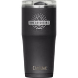 CamelBak Thrive™ Leak-Proof Tumbler 20oz — Black (BK) — decorated front view — 9