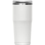 CamelBak Thrive™ Leak-Proof Tumbler 20oz — White (WH) — blank back view — 8