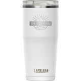 CamelBak Thrive™ Leak-Proof Tumbler 20oz — White (WH) — decorated front view — 2