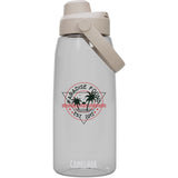 CamelBak Thrive™ 32 oz Chug Bottle with Tritan™ Renew — Clear (CL) — decorated front view — 2