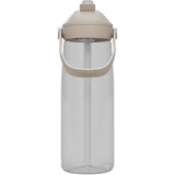 CamelBak Thrive™ 25 oz Flip Straw Bottle with Tritan™ Renew — Clear (CL) — blank back view — 4