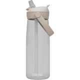 CamelBak Thrive™ 25 oz Flip Straw Bottle with Tritan™ Renew — Clear (CL) — blank front view — 3