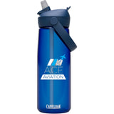 CamelBak Thrive™ 25 oz Flip Straw Bottle with Tritan™ Renew — Oxford (OXFD) — decorated front view — 7