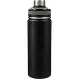 Vasco Copper Vacuum Insulated Bottle 20oz — Black (BK) — blank front view — 7