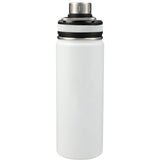 Vasco Copper Vacuum Insulated Bottle 20oz — White (WH) — blank front view — 15