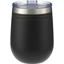 Arctic Zone® Titan Thermal HP® Wine Cup 12oz — Black (BK) — blank front view