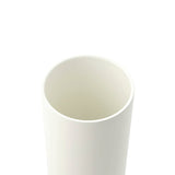 Seneca Tumbler 16oz w/ Ceramic Lid & Lining — White (WH) — blank left angle — 6
