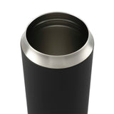 Marka Copper Vac Tumbler w/ SS straw 20oz — Black (BK) — blank product view — 19
