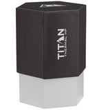 Arctic Zone® Titan Thermal HP® 2 in 1 Cooler 12oz — Black (BK) — blank right angle — 12