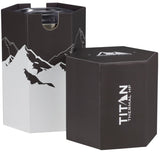 Arctic Zone® Titan Thermal HP® 2 in 1 Cooler 12oz — Black (BK) — blank right angle — 11