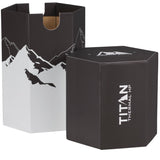 Arctic Zone® Titan Thermal HP® 2 in 1 Cooler 12oz — Black (BK) — blank right angle — 10