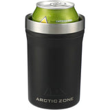 Arctic Zone® Titan Thermal HP® 2 in 1 Cooler 12oz — Black (BK) — blank back view — 5