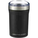 Arctic Zone® Titan Thermal HP® 2 in 1 Cooler 12oz — Black (BK) — blank back view — 6