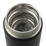 Welly® Traveler Copper Vacuum Bottle 18oz — Black (BK) — decorated product view — 6