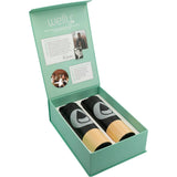 Welly® Traveler Bundle Set — Black (BK) — decorated front view — 2