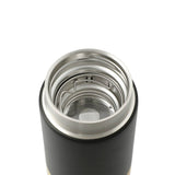 Welly® Traveler Copper Vacuum Tumbler 12oz — Black (BK) — blank left angle — 6