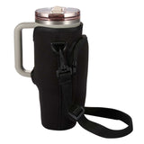 Bottle Buddy Sling — Black (BK) — blank right angle — 7