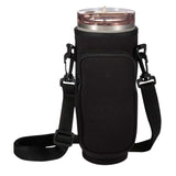 Bottle Buddy Sling — Black (BK) — blank front view — 5