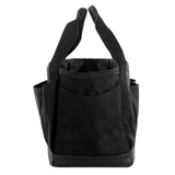 Wolverine 13" 17-Pocket Tool Tote — Black (BK) — blank product view — 16