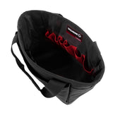 Wolverine 13" 17-Pocket Tool Tote — Black (BK) — blank product view — 15