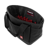 Wolverine 13" 17-Pocket Tool Tote — Black (BK) — blank left angle — 13