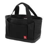 Wolverine 13" 17-Pocket Tool Tote — Black (BK) — blank left angle — 14