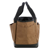 Wolverine 13" 17-Pocket Tool Tote — Chestnut — blank product view — 8