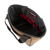 Wolverine 13" 17-Pocket Tool Tote — Chestnut — blank product view — 7