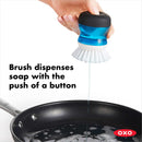 OXO Good Grips Soap Dispensing Palm Brush Storage Set 1990-13 — Black (BK) — view 5