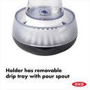 OXO Good Grips Soap Dispensing Palm Brush Storage Set 1990-13 — Black (BK) — view 6