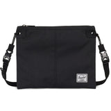 Herschel Alder Crossbody Tote — Black (BK) — blank front view — 5