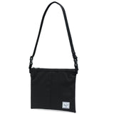 Herschel Alder Crossbody Tote — Black (BK) — blank product view — 2