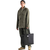 Herschel Recycled Classic Tote — Black (BK) — blank right angle — 5