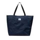 Herschel Recycled Classic Tote — Navy (NY) — blank front view — 8