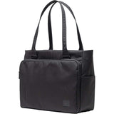 Herschel Kaslo Tech Tote — Black (BK) — blank front view — 9