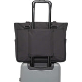 Herschel Kaslo Tech Tote — Black (BK) — blank front view — 8