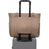 Herschel Kaslo Tech Tote — Brown (BR) — blank front view — 2