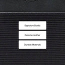 Thread Wallets Leather Vertical Wallet — Black (BK) — blank product view