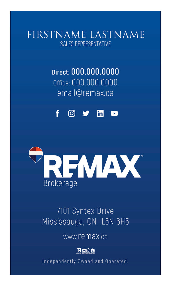 Remax Business Cards - 013