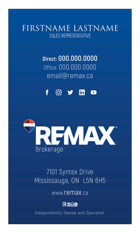 Remax Business Cards - 013